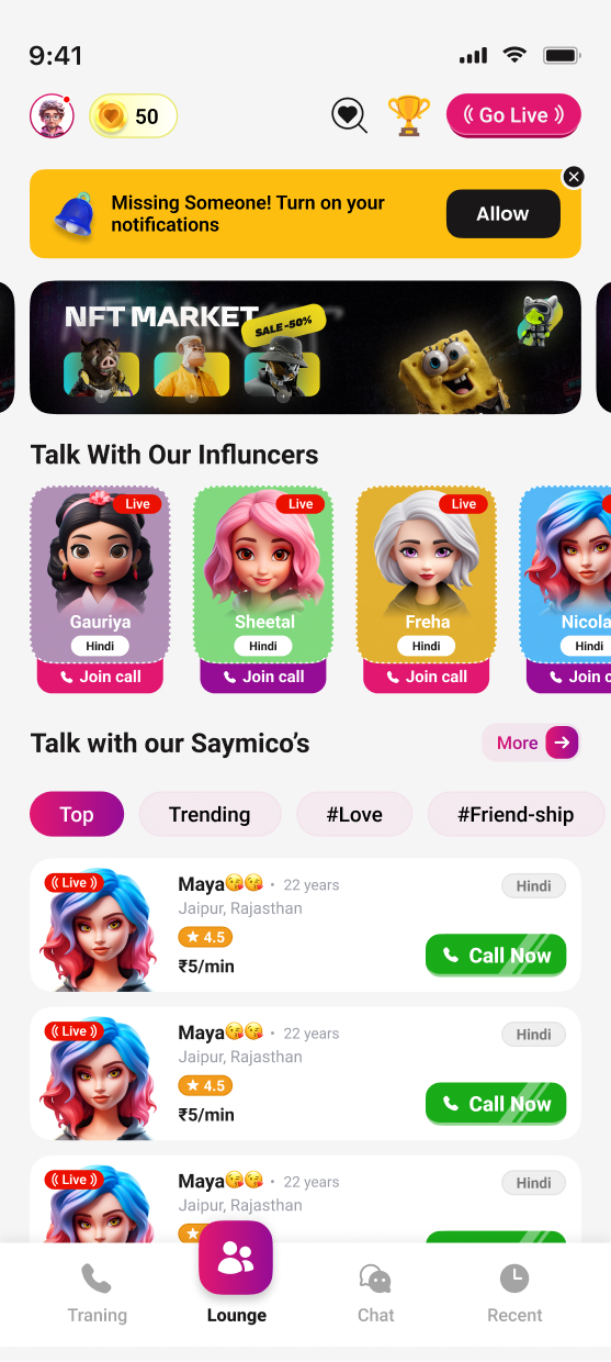 Saymico App